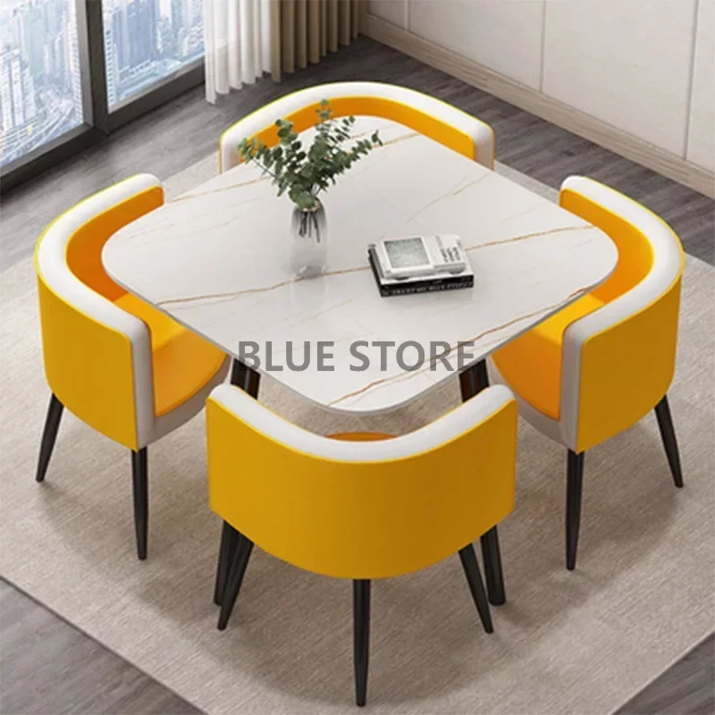 

Modern Kitchen Small Dining Table Tray Organizer Nordic Hallway Coffee Tables Library Computer Mesas De Jantar Kitchen Furniture