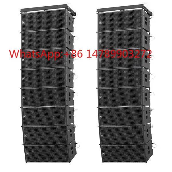 Sistema de Alto-Falantes Line Array Profissional com Woofer de Neodímio, Equipamento de Áudio Portátil à Prova d'Água para Palco e Eventos ao Vivo