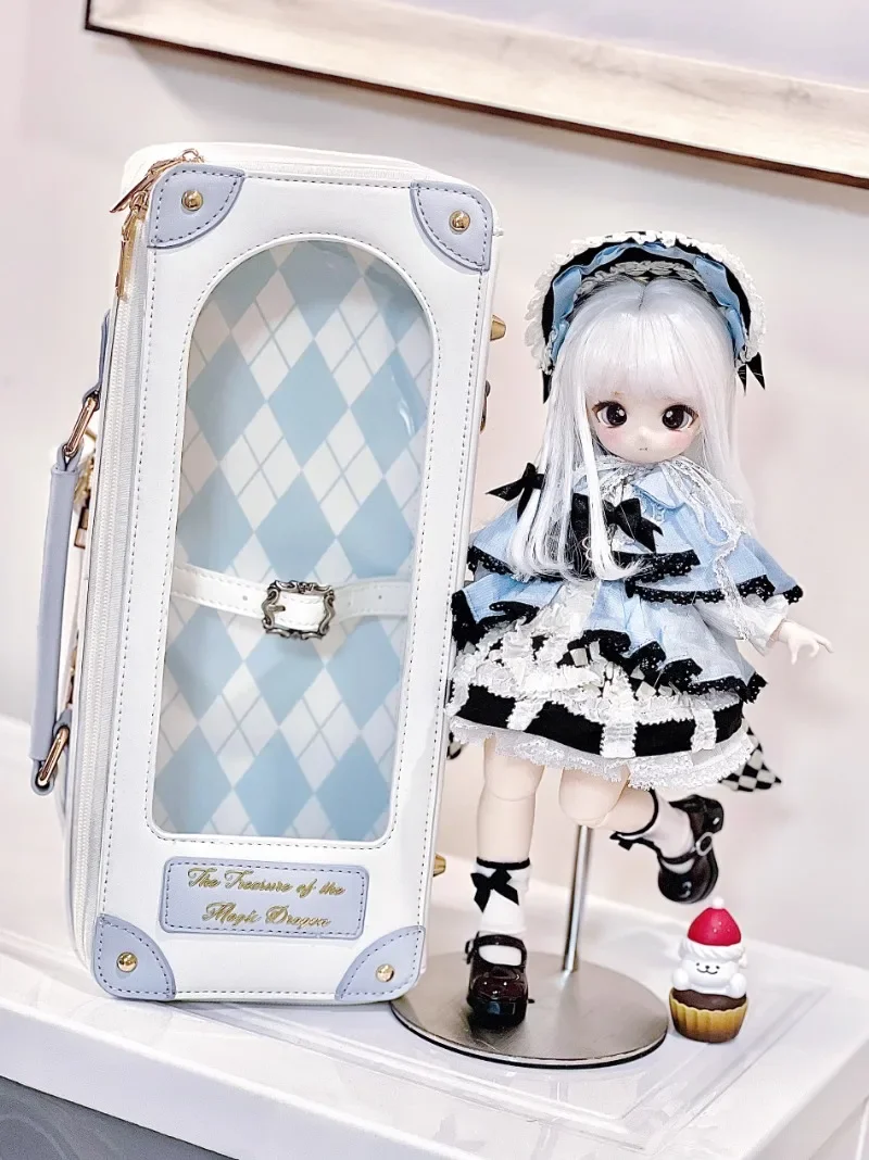 Original Six-point Bdj Baby Bag Large-capacity Square Backpack Ltabags Girl Multi-functional Personalized Bag Women's Backpack