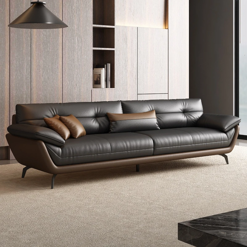 

Office Sofa Business Reception Visitor Negotiation Office Rest Area VIP Room Three-person Sofa Coffee Table Combination