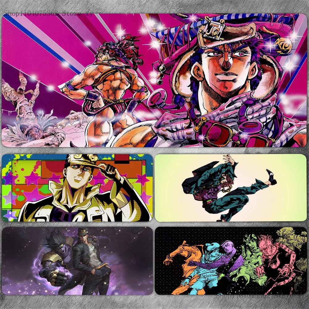 J-Jojo B-Bizarre Non-slip Mouse Pad Suitable For Office Computers Laptops E-sports Game Desk Mats XXL Keyboard