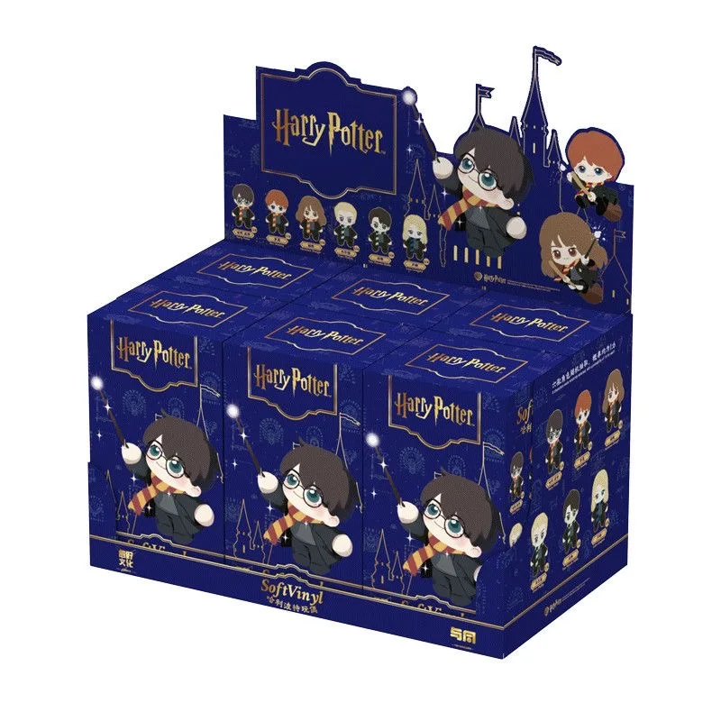 Caja Sorpresa de la Serie de Personajes de Harry Potter de Pie, 15 cm, Muñeco de Peluche de Hermione y Ron, Muñeco de Acción, Muñeco de Dedo, Colgante, Regalo de Moda