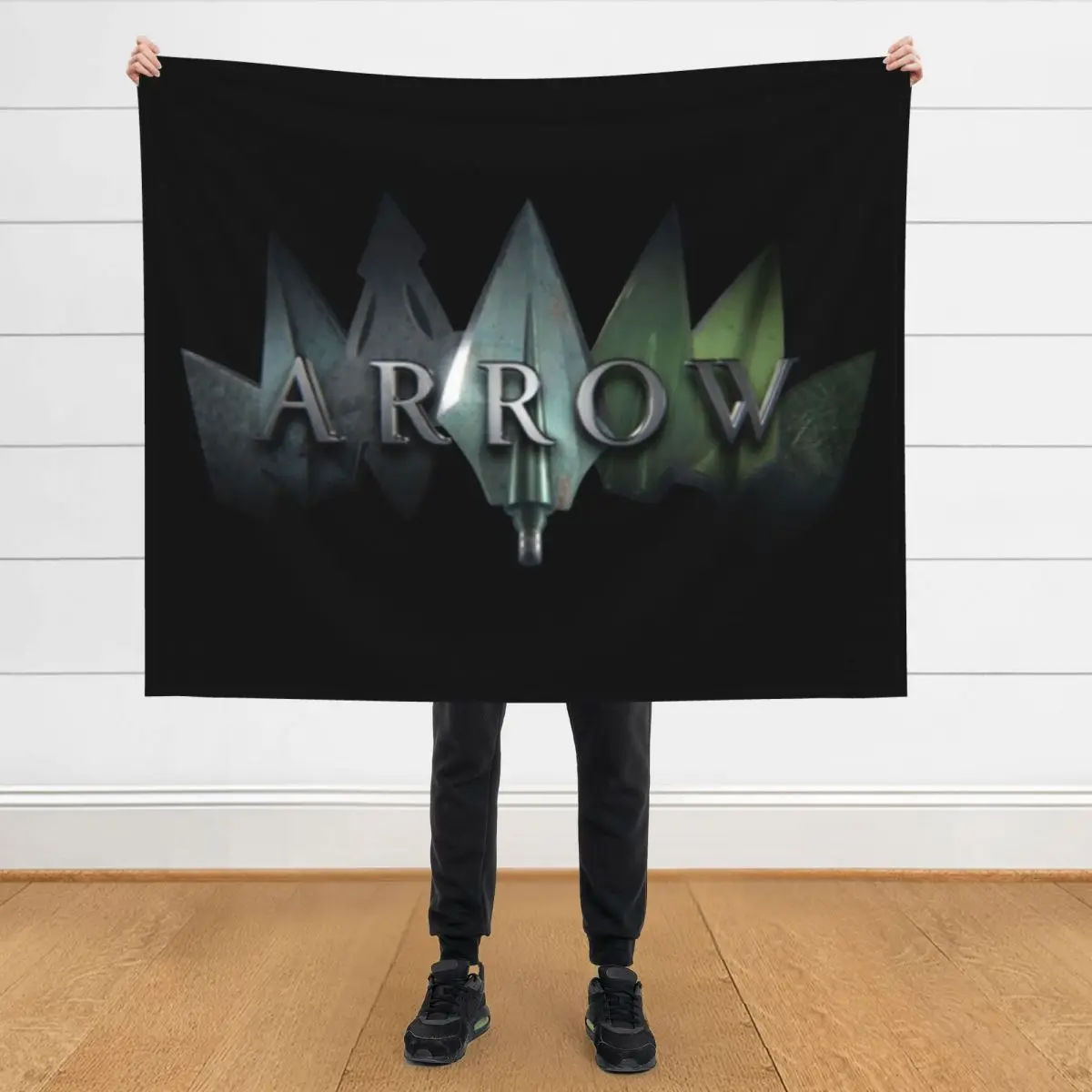 

Arrow crown Throw Blanket For Decorative Sofa Blankets Sofas Of Decoration Loose Thin Blankets
