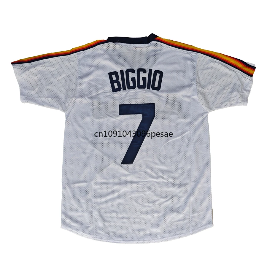 Craig Biggio Jersey 7 American Houston Retro Baseball Jerseys 34 Nolan Ryan Jersey All Stitched Us Mens M-XXXL