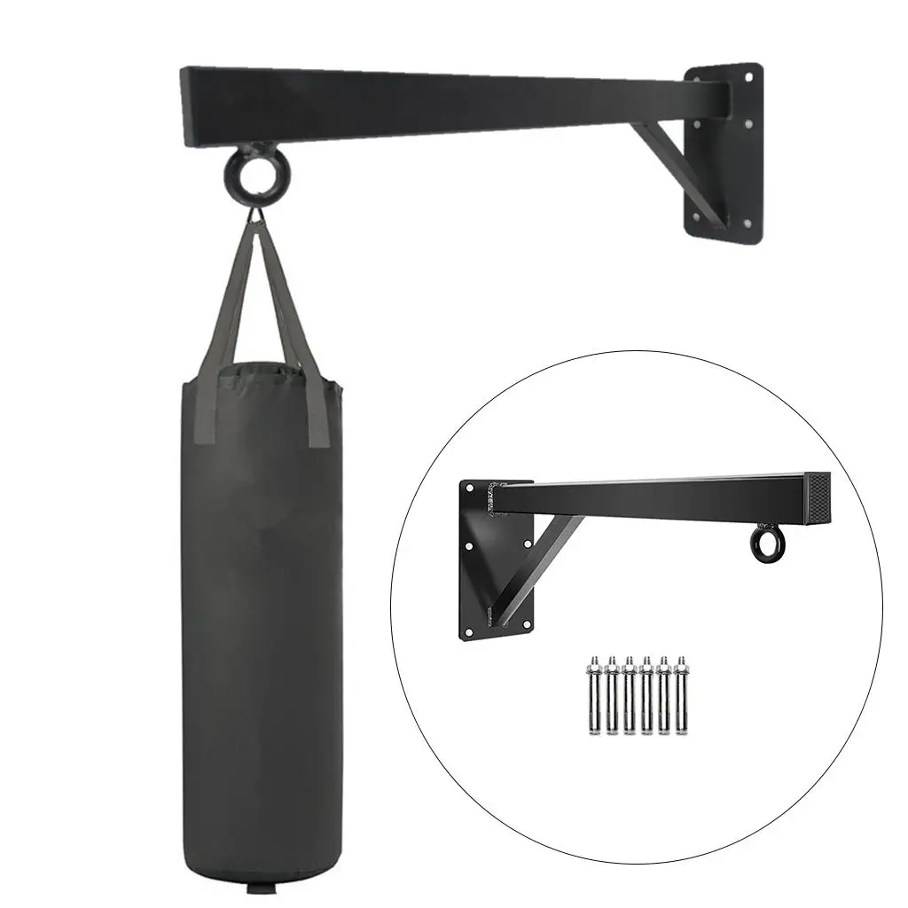 Heavy Punching Bag Wall Mount Hanger - Heavyduty  Mounting Bracket  Training