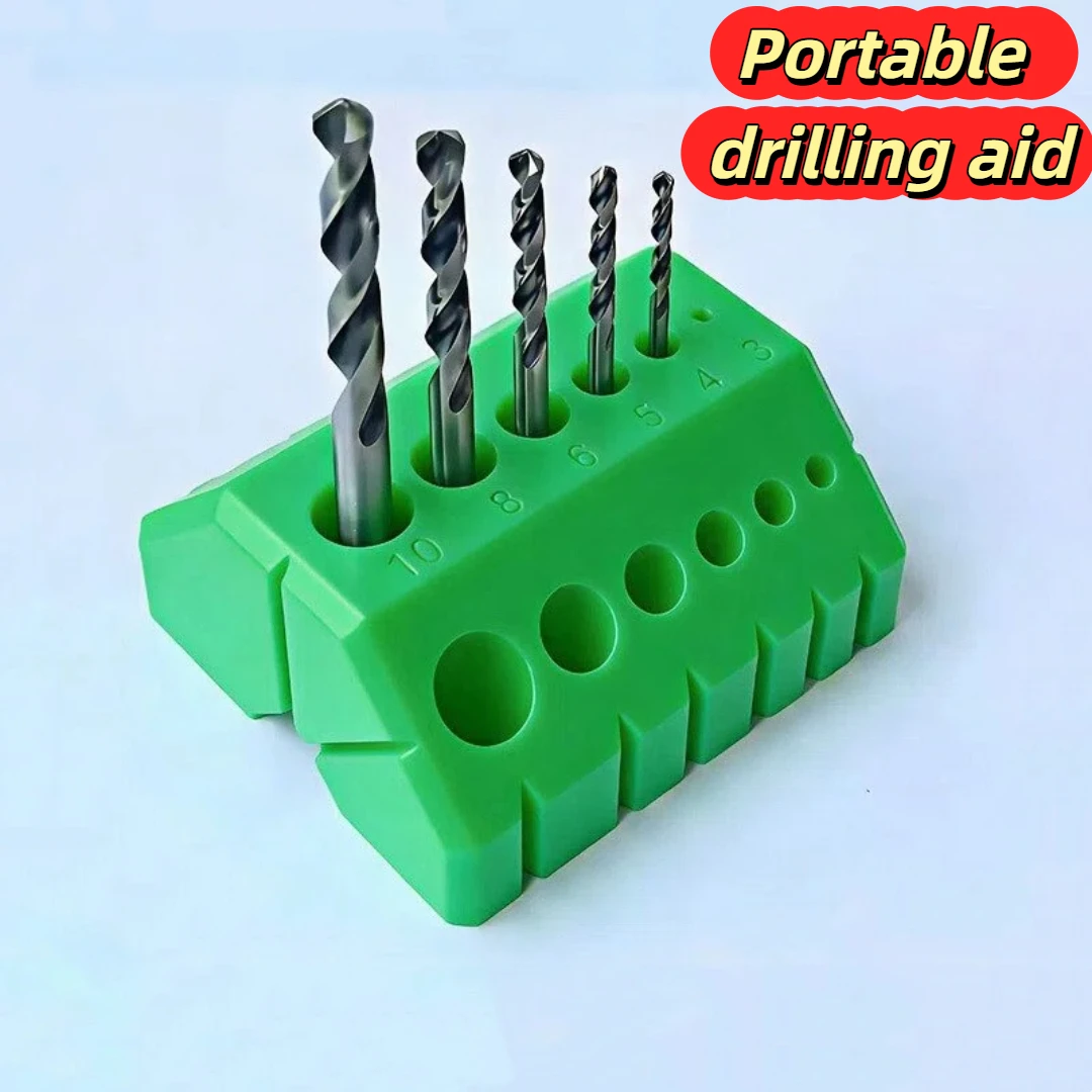 Portable Digital Drilling Guide 45°90° Precise Scale Drilling Aid Tool for Woodworking And DIY Projects