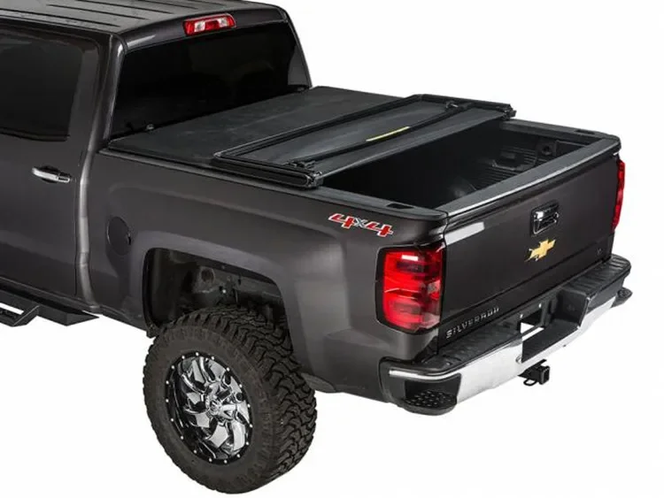 Ksc Auto Popular Folding Tonneau Covers Tri Fold Truck Bed Cover For Isuzu D-Max 2003-2011 4 Doors