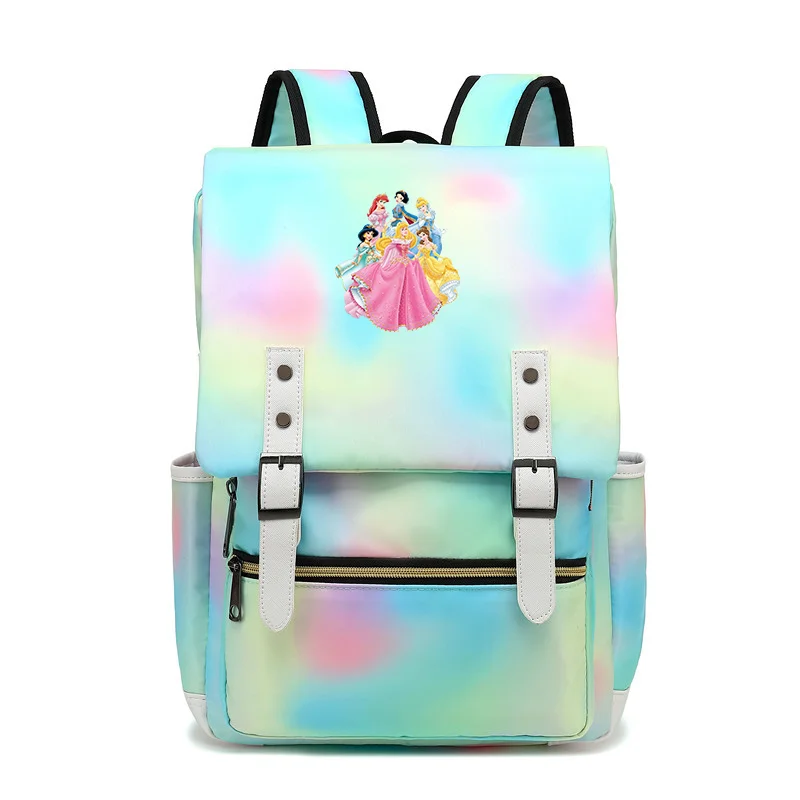 

Disney Snow White Princess Backpack Multifunctional Laptop Bags Men Women Travel Casual Backpacks College Rucksack Mochila