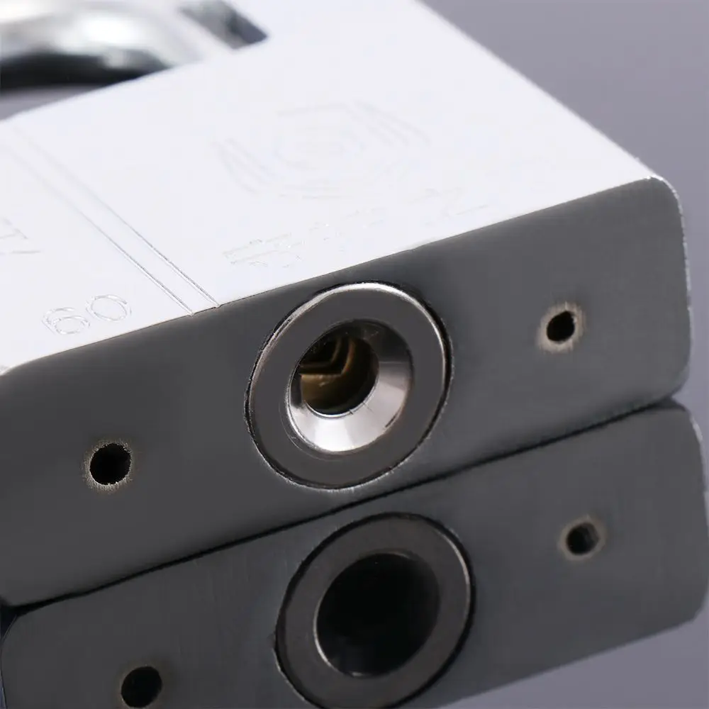 نافذة مضادة للسرقة مضادة للصدأ مع 4 مفاتيح متعددة الوظائف غير مقفلة قفل الرأس ملحقات الأثاث قفل باب الأجهزة #3