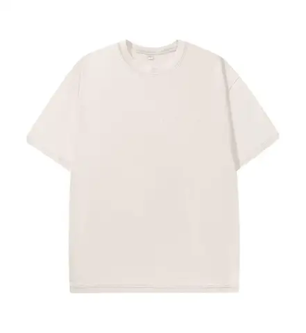 UETEEY Мужская Oversize Футболка из Хлопка