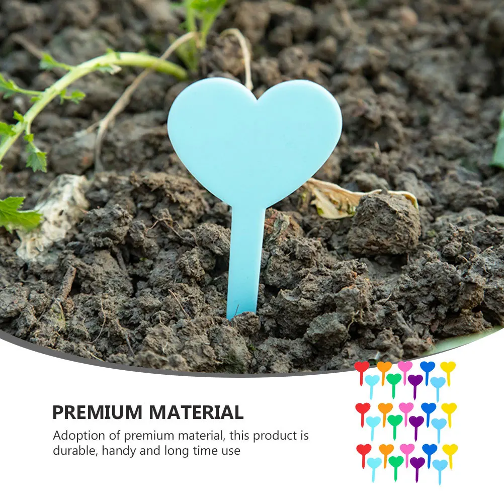 

200pcs Waterproof Labels Plastic Tag Garden Inserted Card Durable Plant Markers For Gardening Label Tool Decorative Plant Signs