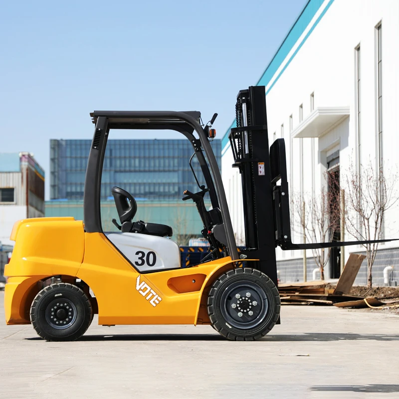 Customized Forklift Diesel 7 Tons Diesel Forklift Big Power Fork Transport Equipment Higher Cost Performance Machine