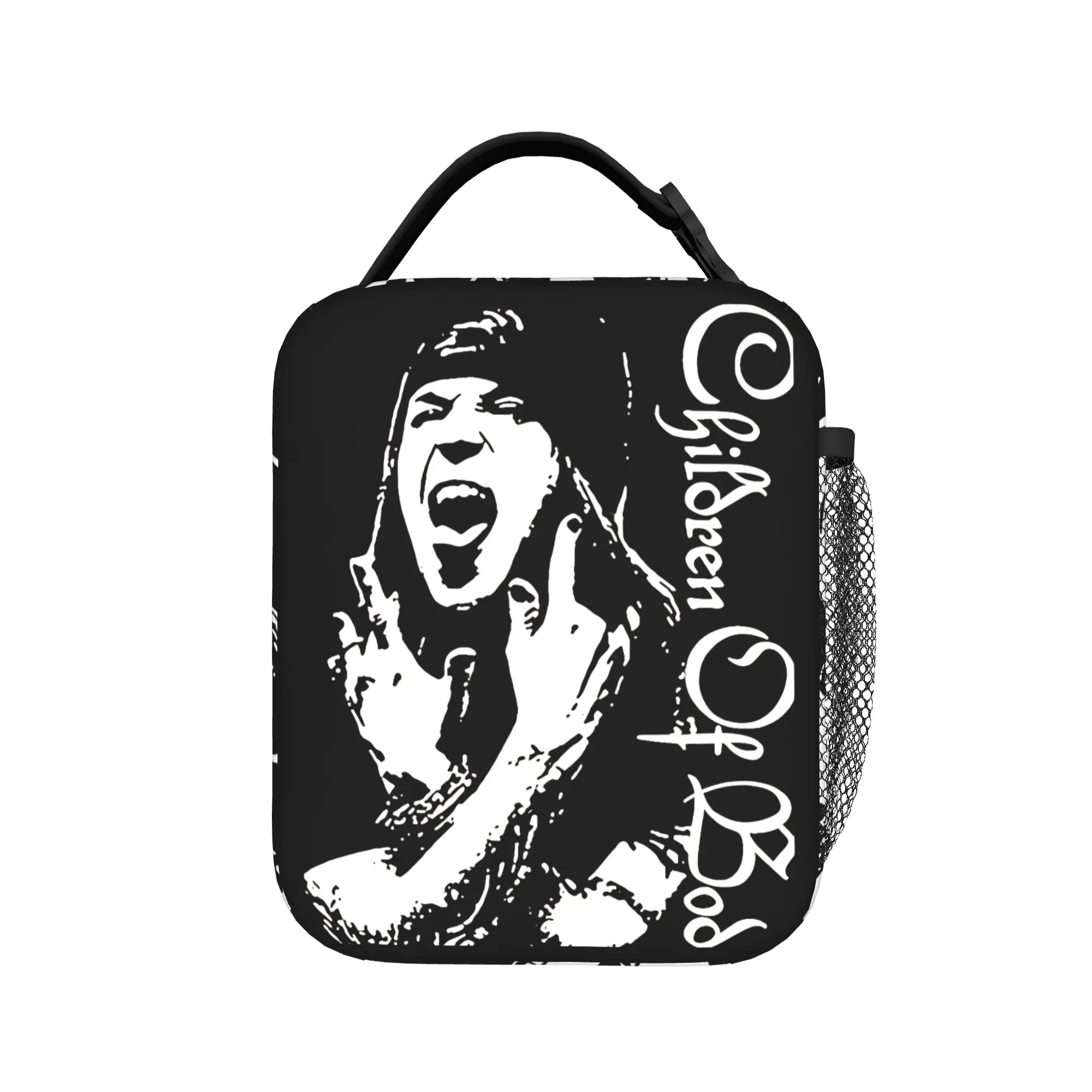 

Сумка для обеда Children Of Bodom, забавная портативная термосумка для офиса, сумка-холодильник с принтом Оксфорд для взрослых