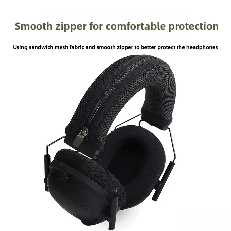 Soft Anti-Scratch Headband Cover For Razer BlackShark V2/V2X - Durable Gaming Headset Head Beam Sleeve