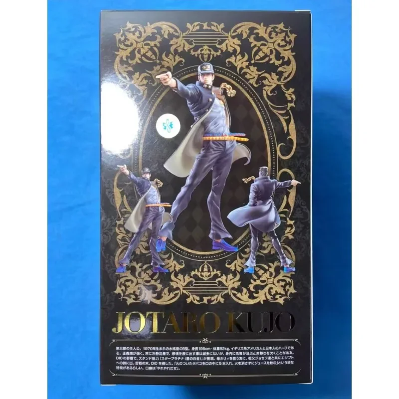 JoJo's Bizarre Adventure Jotaro Kujo 100% oryginalna oryginalna pcv figurka Anime model figurki zabawki kolekcja figurek lalka prezent