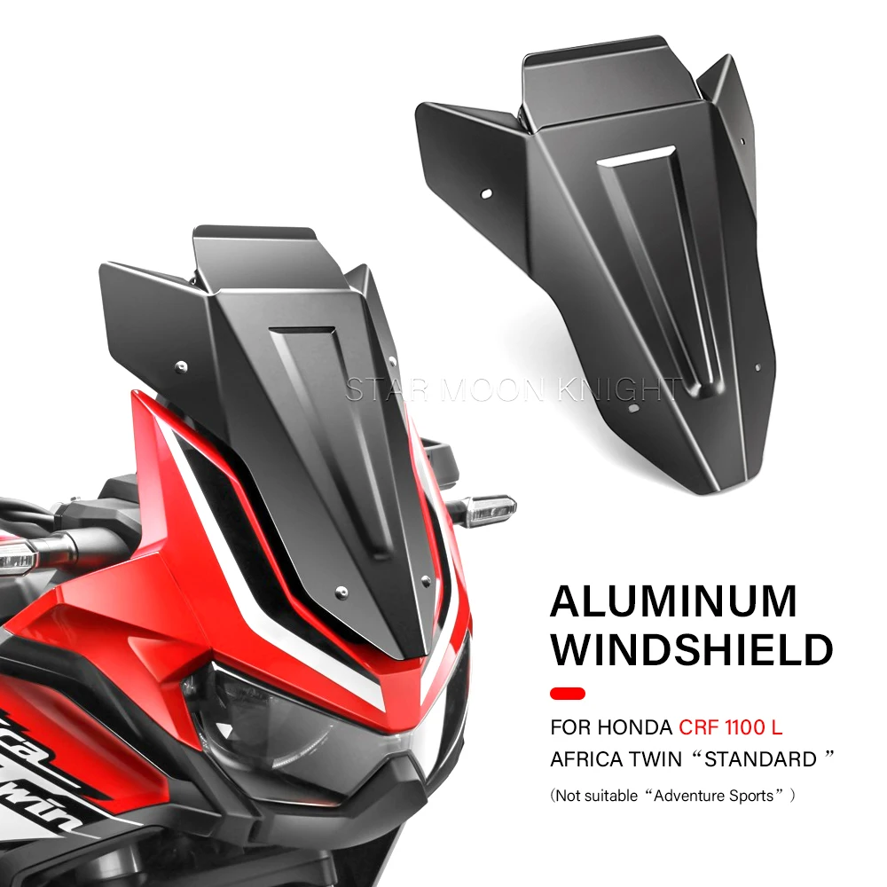 Windscreen For HONDA CRF 1100 L 2020-2023 CRF1100L Africa Twin CRF 1100 Motorcycle Windshield Deflector Fairing Wind Deflector