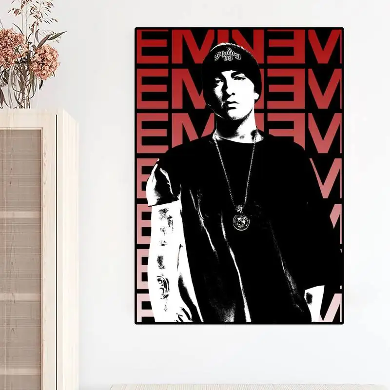 Rapper Eminem The Show POSTER Prints Wall Painting Bedroom Living Room Wall Sticker Small