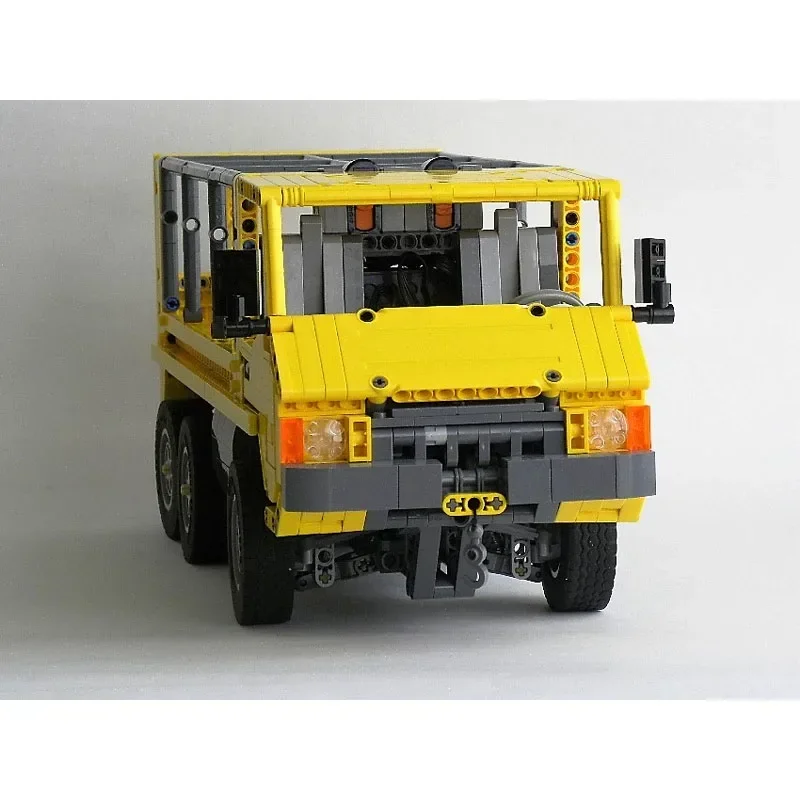 MOC-55741Classic Cargo6x6, camión de transporte totalmente controlado por control remoto, modelo de bloques de construcción, 1764 piezas, juguete para regalo de cumpleaños para niños