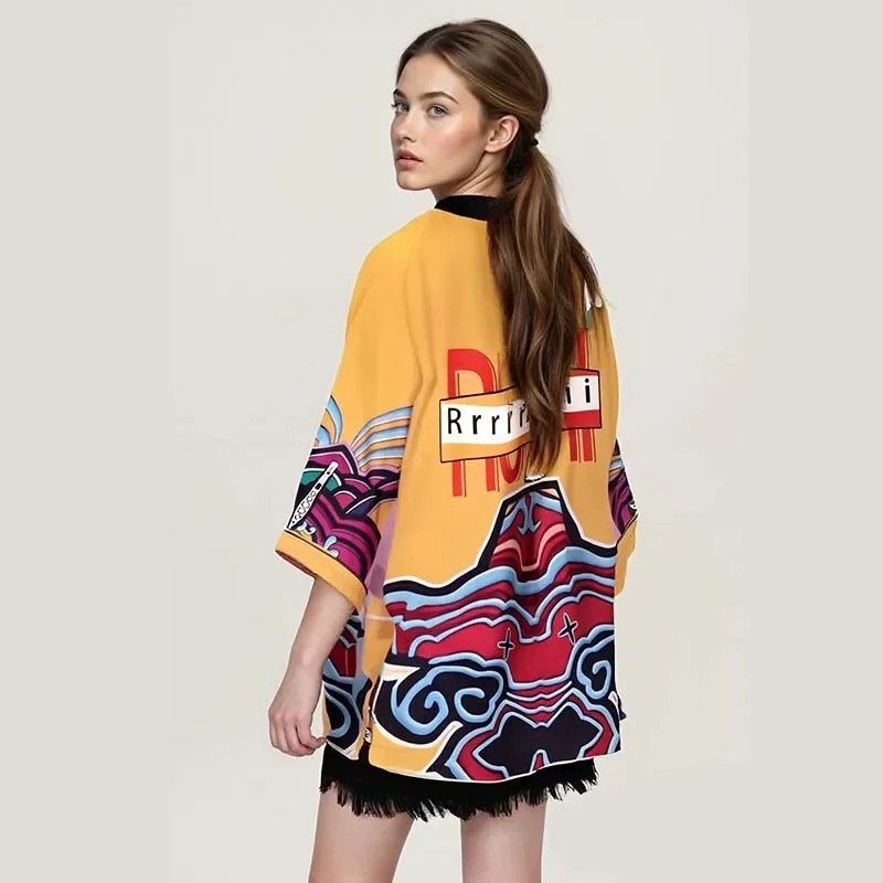 Kostium cosplay damski w stylu koreańskim: eleganckie kimono na Halloween, strój łowcy demonów, strój do tańca karnawałowego