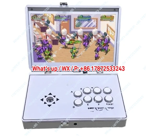 Nostalgic desktop portable folding dual joystick, suitable for home outdoor use