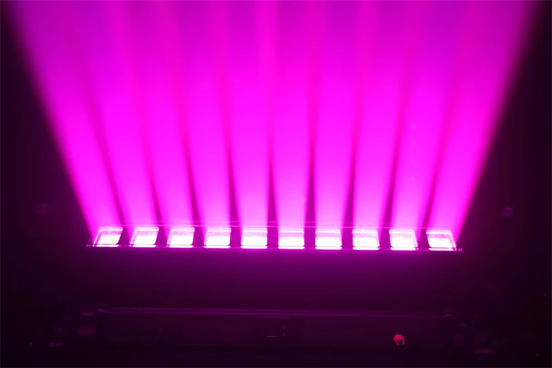 6 pieces Outdoor LED stage moving bar light 10*60W RGBW waterproof wash zoom 4in1 event dj pixel control beam lighting