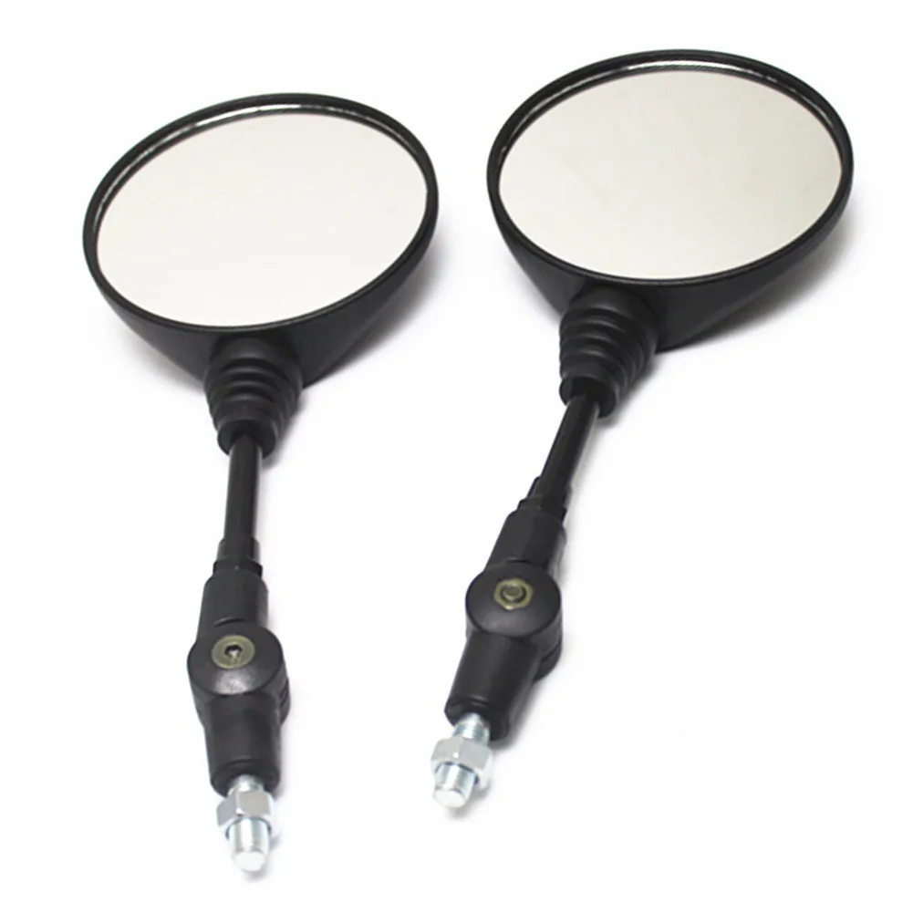 Compact Design Motorcycle Riding Adjustable Motorcycle Mirror 360-degree Rotating Mirror Adjustable Angle Easy Installation
