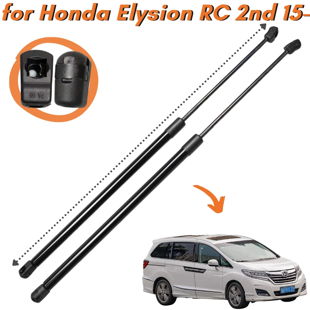 

Qty(2) Hood Struts for Honda Elysion RC 2nd 2015-present for Honda Odyssey 5th Front Bonnet Lift Supports Shock Absorbers Spring