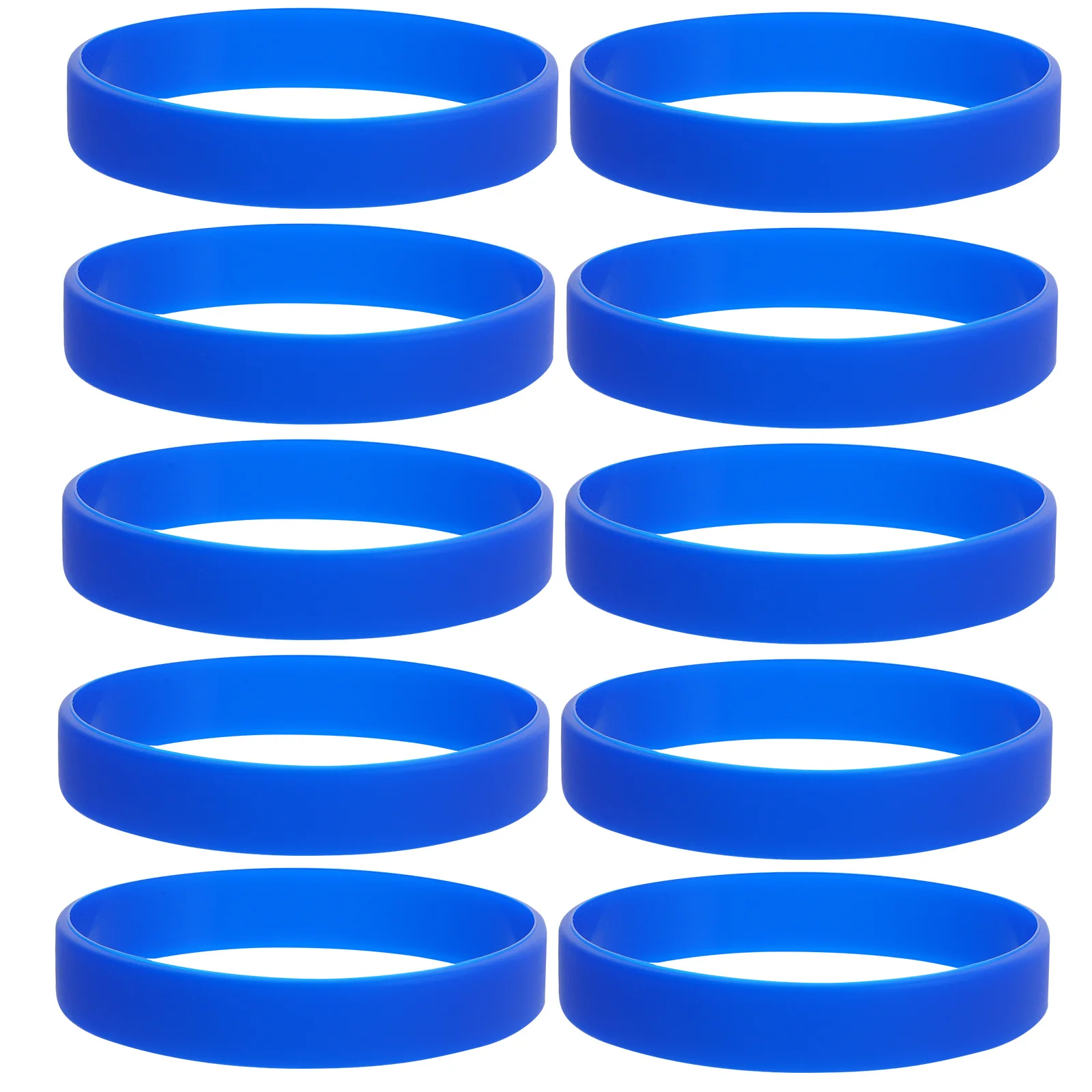 

25Pcs Silicone Wristbands Minimalist Circular Bands For Identification Comfortable Wear Parties Sports Events