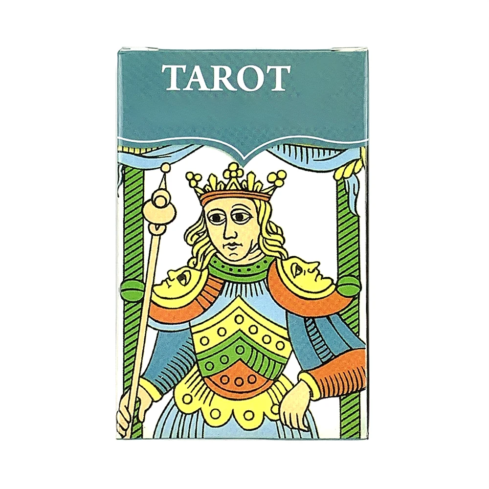 Mini Tarot Of Marseille Tarot Cards Leisure Party Table Gameplay Fortune-telling Prophecy Oracle Cards Entertainment Board Game