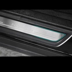 For BMW 1 3 4 5 Series F10 F20 F30 F34 X1 X3 X5 X6 Car Styling Door Sill Scuff Plate Guards Welcome pedal Threshold Bar Cover