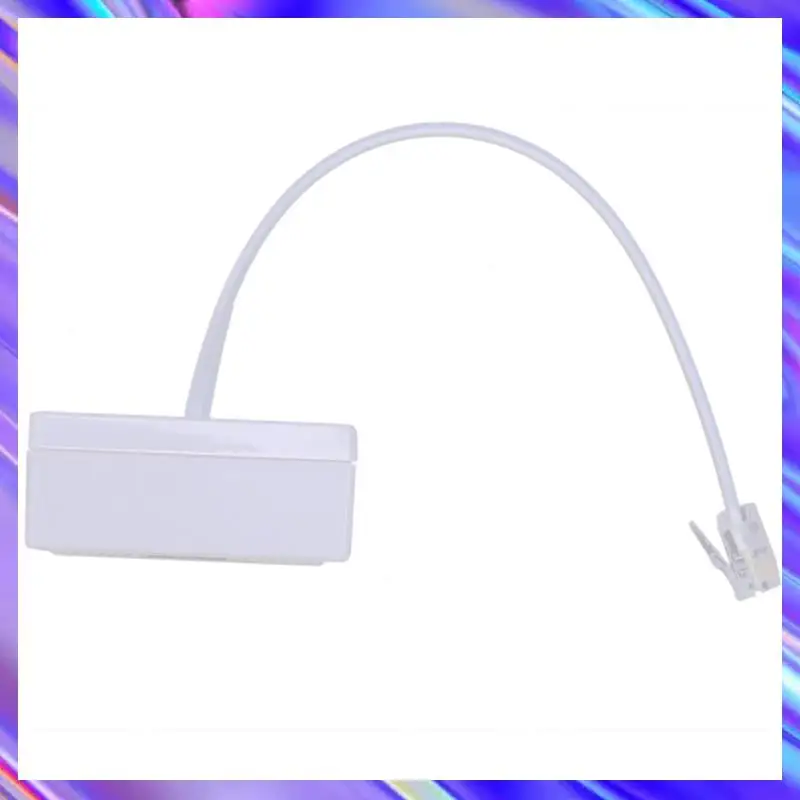 

A24U 10X RJ11 Plug to Dual UK BT Phone Socket Converter