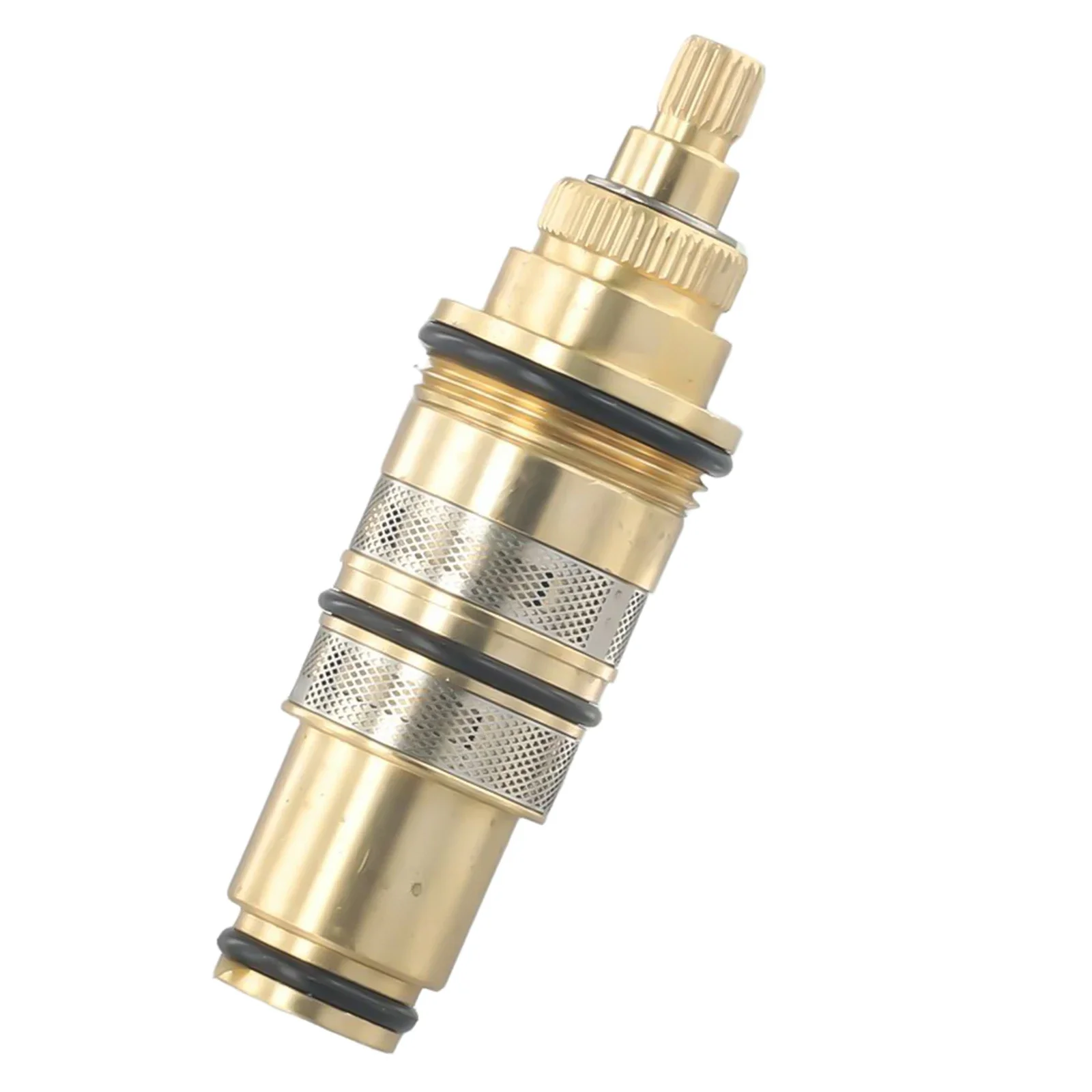 

Temperature Control Cartridge Temperature Control Valve Shower Bar Mixing Faucet Replacement Parts Brass Construction