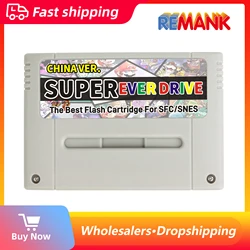 REMANK NEW Super SNES SFC V1.0 Gaming Accesories Game Gamer 16 Bit Video Game Console Shell for Cartridge Card