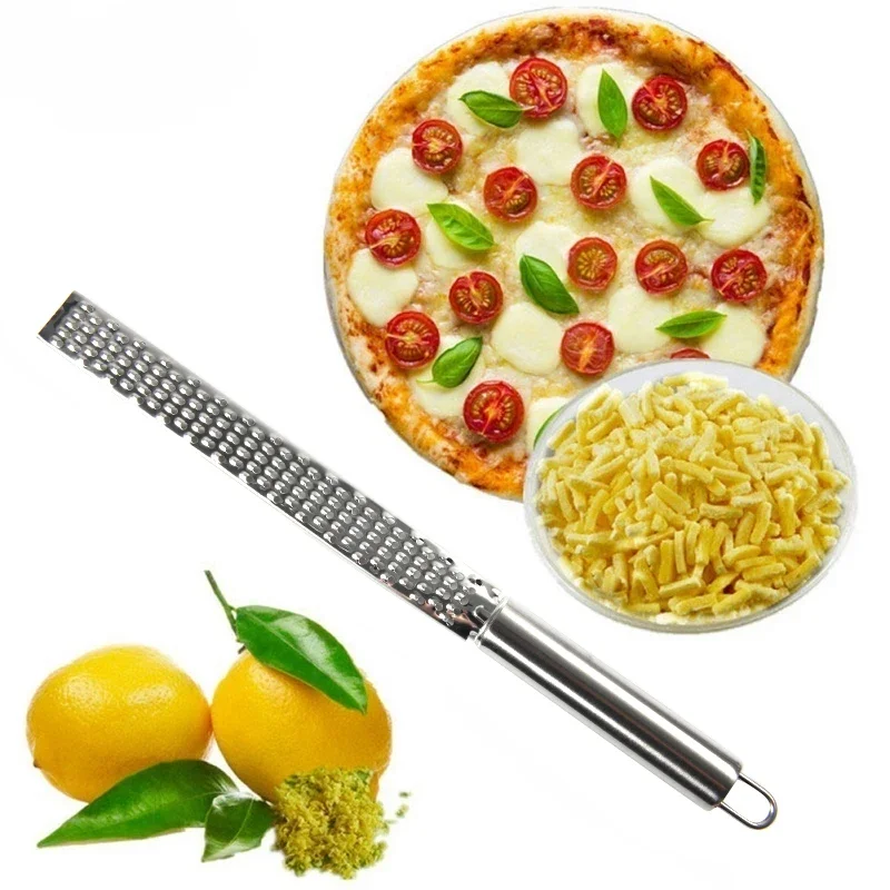New Stainless Lemon Cheese Vegetable Zester Grater Peeler Slicer Fruit Vegetable Slicer