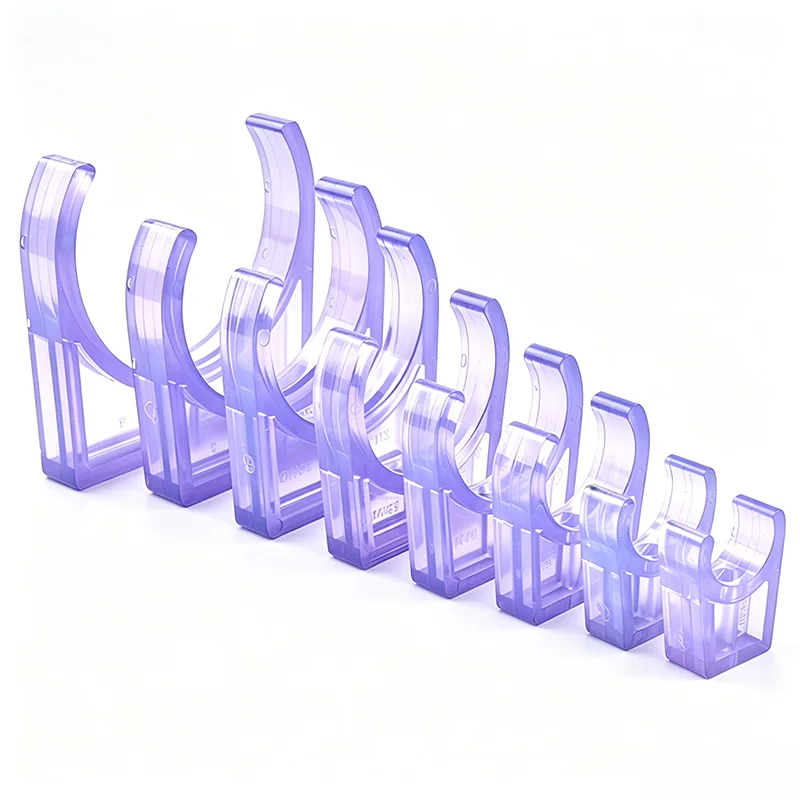 1~5Pcs ID20~110mm UPVC Transparent Pipe Clamp Garden Irrigation Water Pipe Fixing Clamp Aquarium Fish Tank Pipe Fixing Clamp