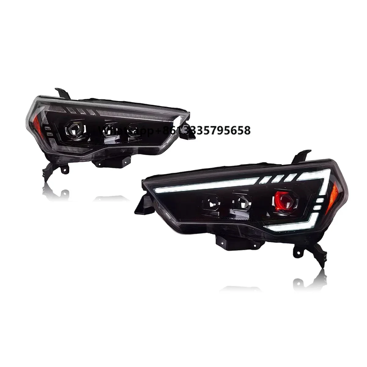 

TYPY Car Lights for 4Runner Headlight 2013-2022 LED Projetor Head Lamp Daytime Running Light Automotive Accessories