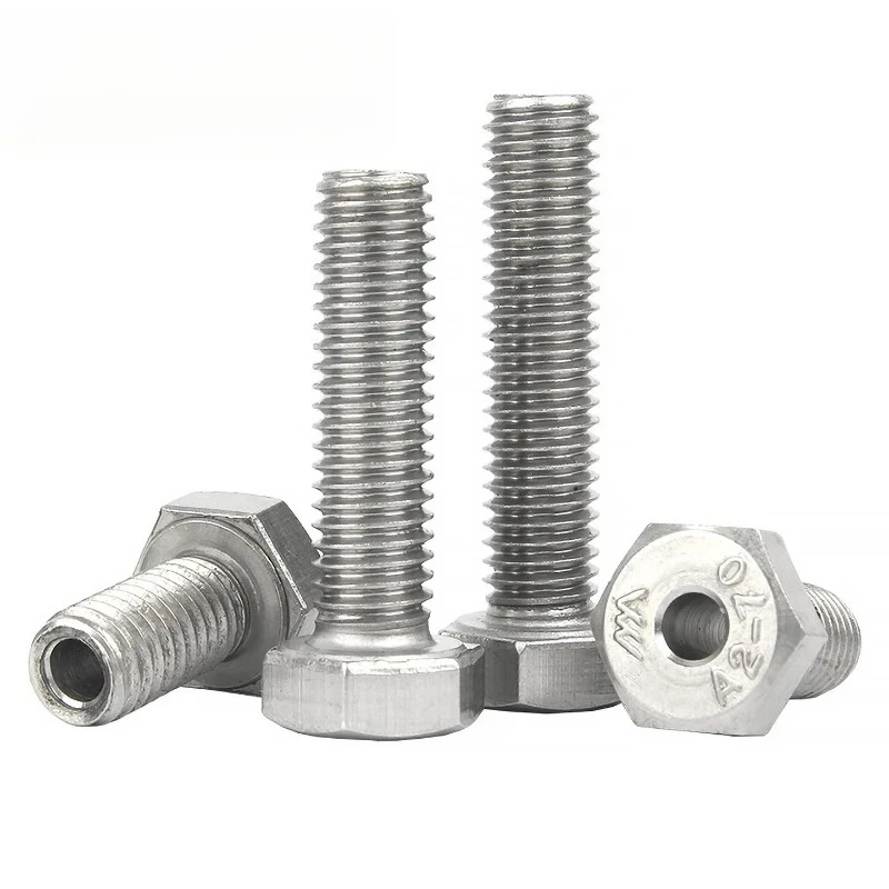 304 مسمار من الفولاذ المقاوم للصدأ مع خيوط داخلية وخارجية مسدس خارجي حلزوني مجوف M6 ~ M20 مسامير قابلة للتوصيل #3