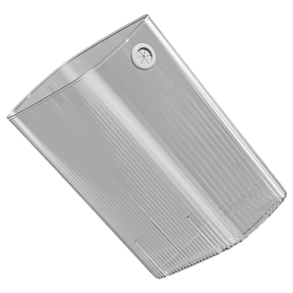 

1pc Luxury Trash Can Large Capacity Pp Material Bedroom Bathroom Kitchen Office Waste Bin Garbage Container Space Saving Dustbin