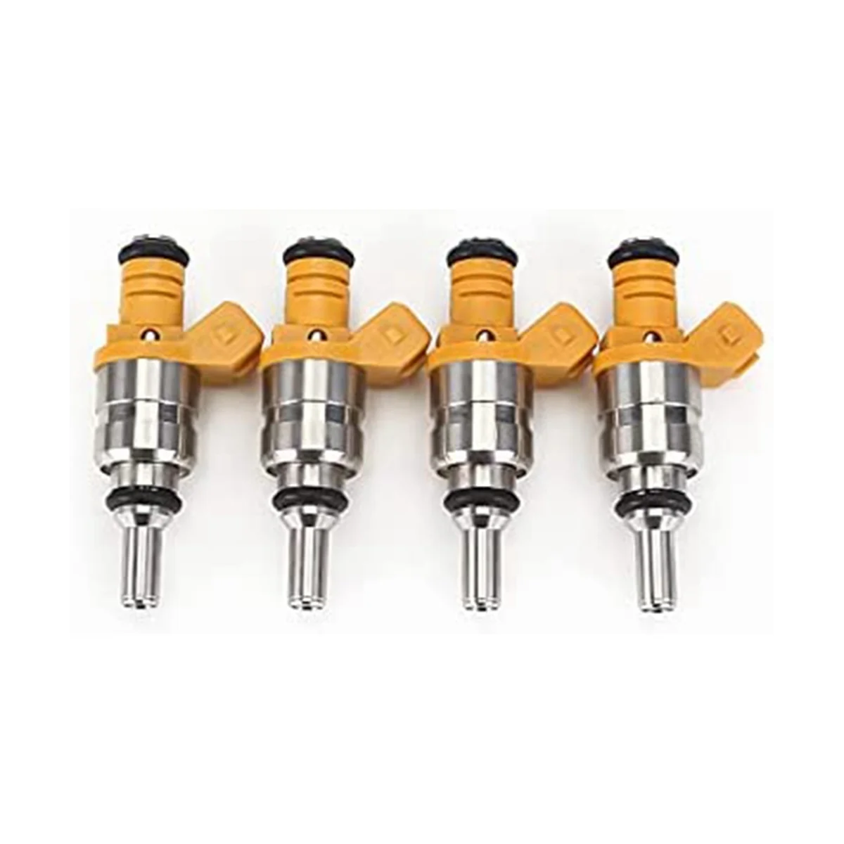 4Pcs Fuel Injector Nozzle Flow Matched Fuel Injector 0K30E13250 for KIA Rio 1.6L 1.5L 2001-2005 0K30E-13250