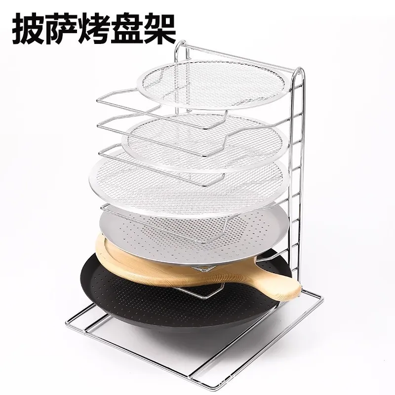 Layer stainless steel rack Multi-layer pizza grid rack Cooling drying rack