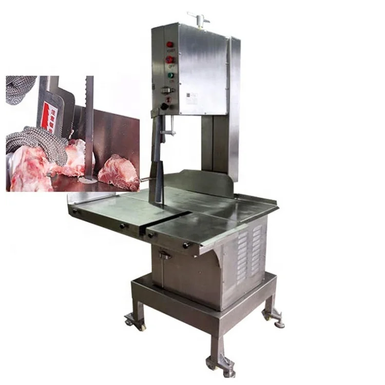 

Stainless Steel Floor Standing Butcher Cutting Bone Saw Machine Beef Pig Fish Meat Cutting Bone Saw Machine