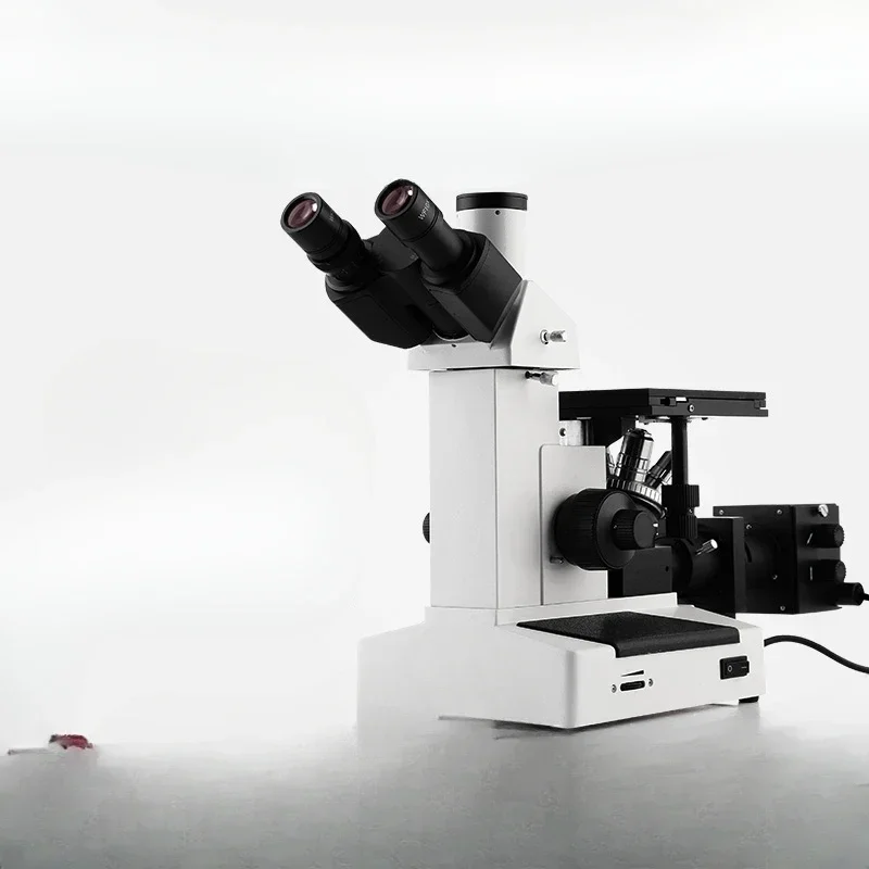 Three-eye Inverted Metallographic Research For Metallographic Structure Analysis Metallographic Microscope Of Various Materials