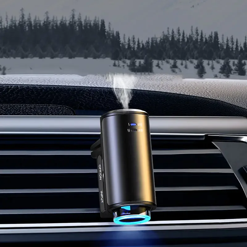 Car Electric Air Diffuser Aroma Car Air Vent Humidifier Diffuser Clip Perfume Freshener Air Vent Car Air Aromatherapy Kit