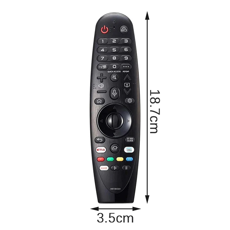 1 szt. AKB75855501 MR20GA pilot zdalnego sterowania na podczerwień nadające się do LG Smart pilot do telewizora Control Universal