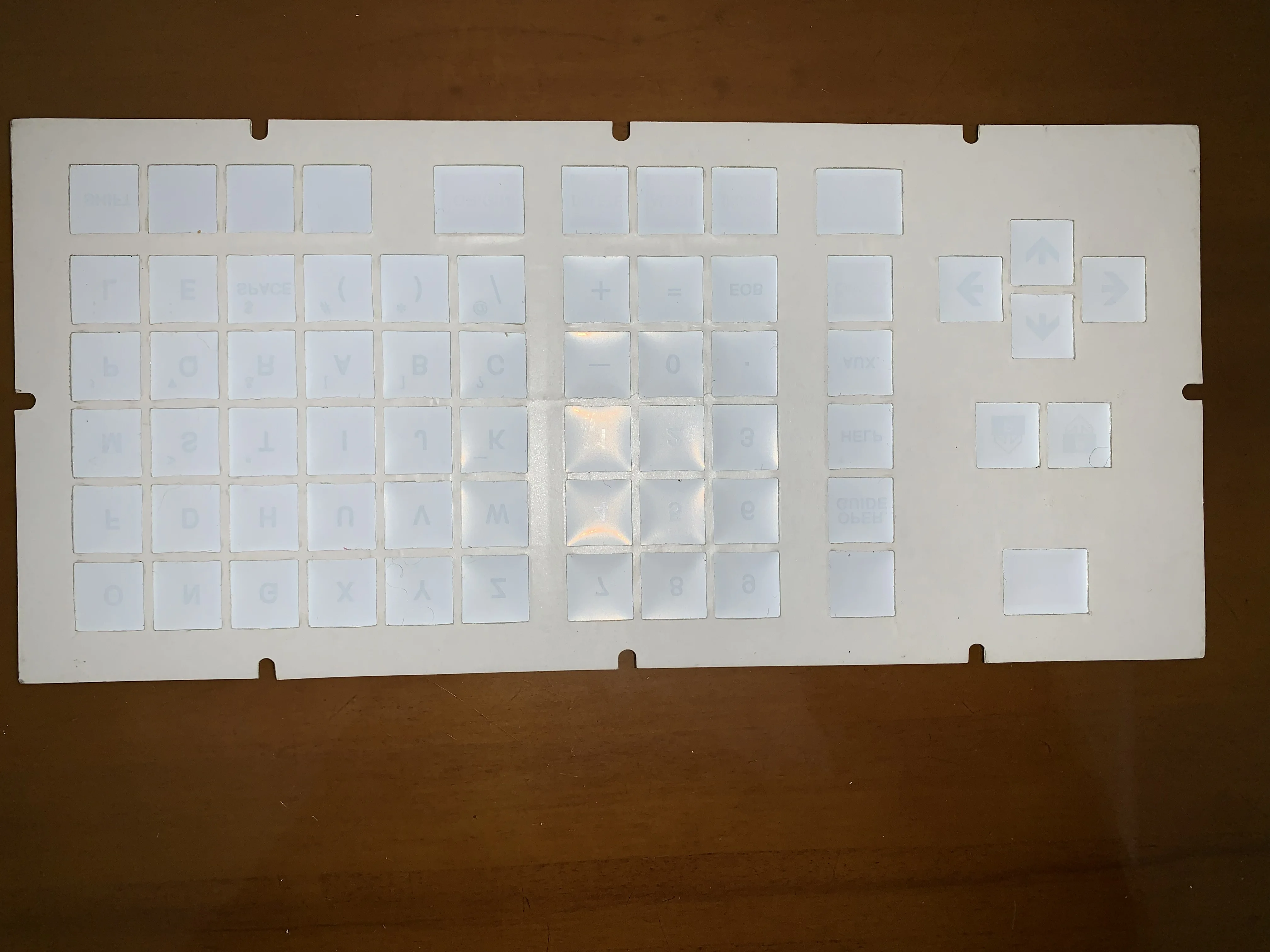 for Hitachi FANUC   Operation panel button film processing center VS40/VS50/VS60   9100-92-102-01