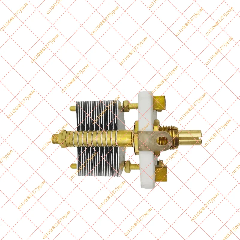 Large Pitch Ceramic Single Gang Air Variable Capacitor High Frequency High Precision Tuning Component