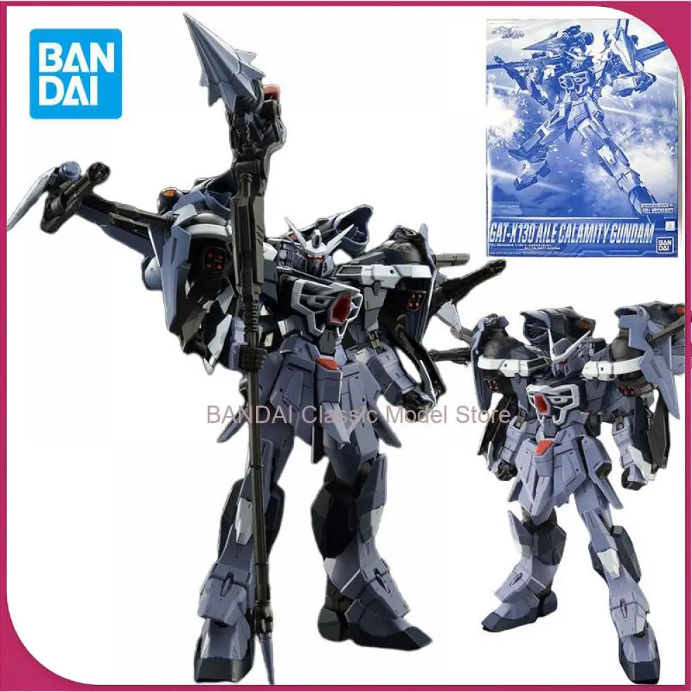 

Bandai Full Mechanics 1/100 GAT-X130 Aile Calamity Gundam Фигурки Gundam Пластиковая модель Комплект игрушек для мальчиков Подарок для детей