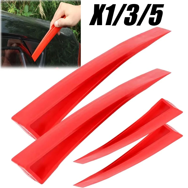 1/3/5 Uds. Tarjeta de soporte para abolladuras de motores generales, puerta, rueda, arco, cuerpo, ventana, herramienta de eliminación de cuña, herramienta de reparación de plástico para abolladuras de cuerpo