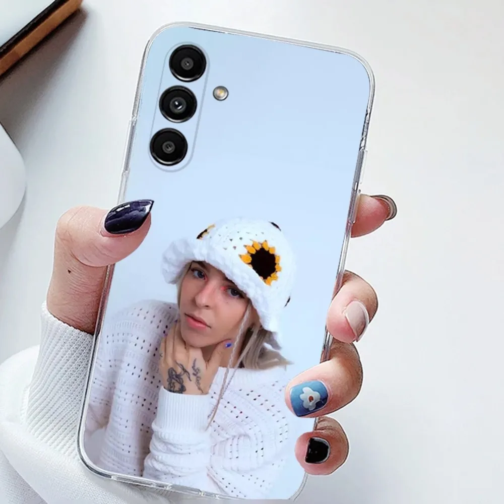 Rapper Young M-Miko Phone Case For Samsung Galaxy A71,70,52,51,40,31,A50,30S,21S,Note20ultra Transparent Cover