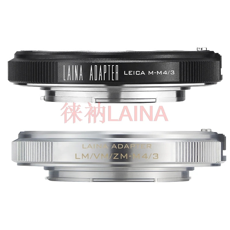 

Leica M LM to Olympus Panasonic M4/3 Camera Adapter Ring Compatible with G1 GH4 GH1 GF1 GF3 GF7 E-P1 E-PL3 EM1 EM5 EM10